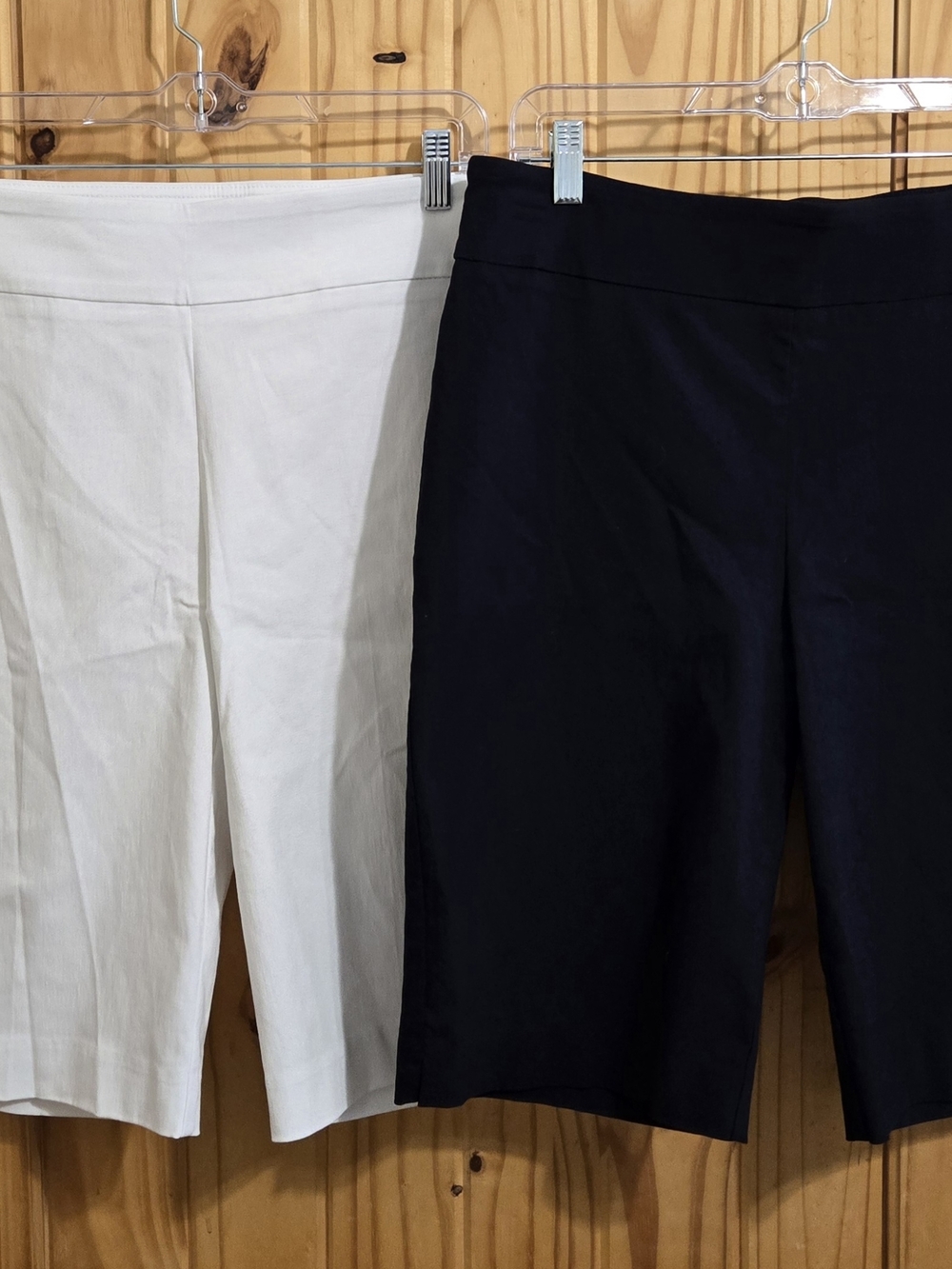 Counterparts Women's Bermuda Shorts Duo - White & Black